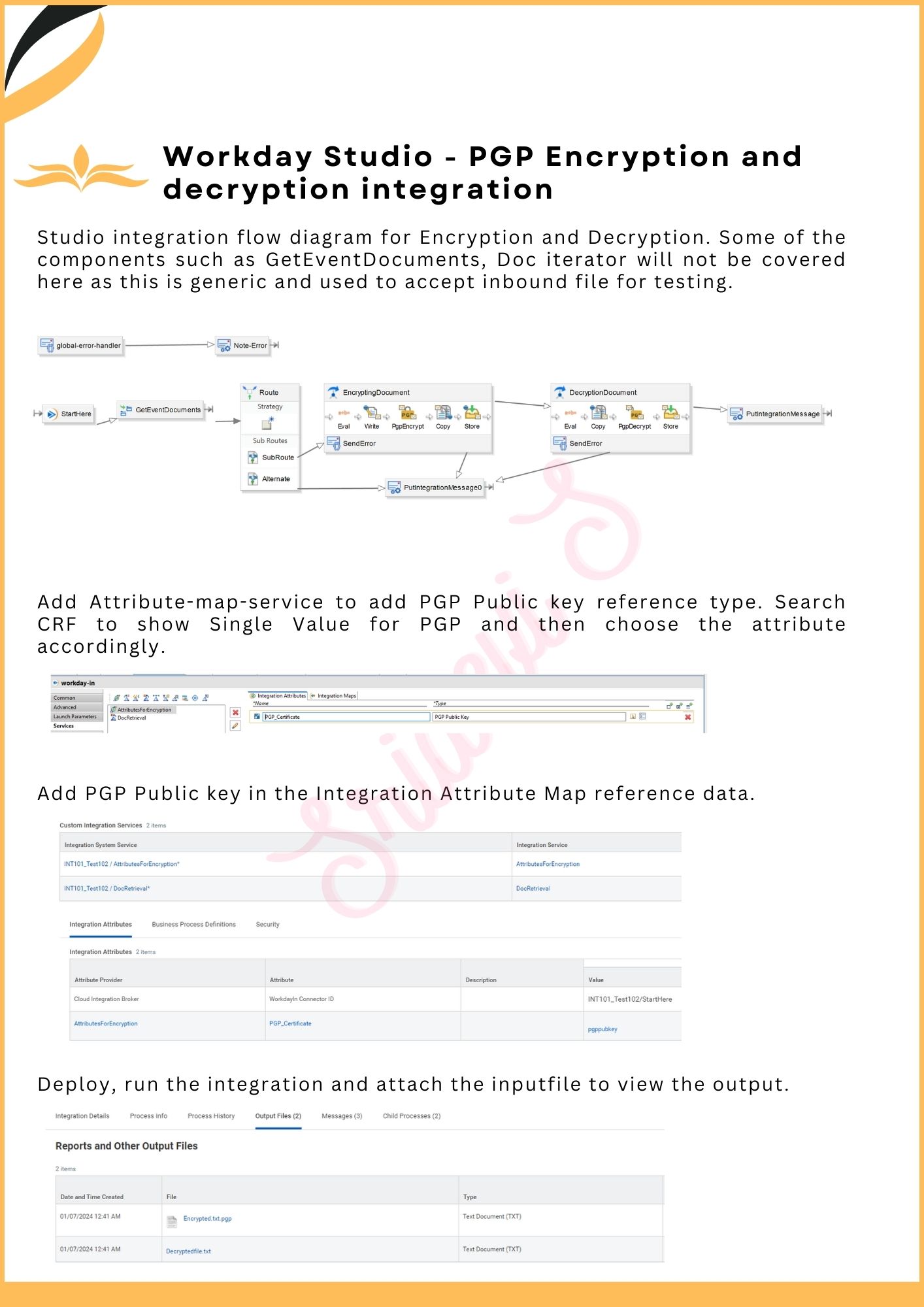 Workday Studio Integration - Encrypting and Decrypting the file by ...